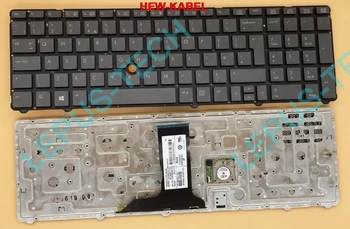 Pôvodné UK Klávesnica pre HP Probook 8760P 8760W keyboard with trackpoint bez rámu