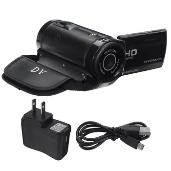 Video Videokamera s Mikrofónom 1080P Videokamera 270° Prehodiť INFRAČERVENÉ Nočné Videnie s Mikrofónom Široký Uhol Len na YouTube