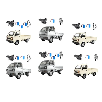 Pre Wpl D12 Suzuki Carry 1/10 4Wd Simulácia Drift Truck Lezenie Auto, LED Svetlo, Rc Auta, Hračky pre Chlapcov Deti Darčeky