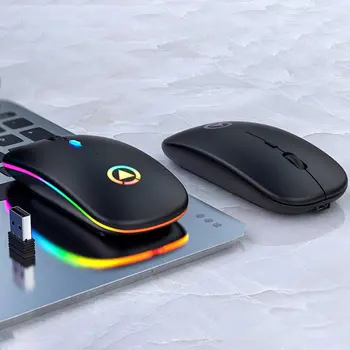 Silver Eagle A2 wireless mouse tichý vypnúť nabíjateľná príslušenstvo k počítačom office