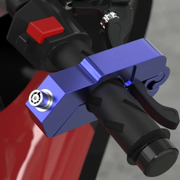 Motocykel Grip Zámok Zabezpečenie Bezpečnosti CNC Zámky Riadidlá Handset Brzdové Páky Disk Zamykanie Fit Skúter ATV Anti-theft Motorových Zámok