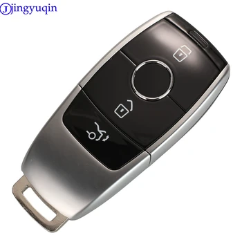 Jingyuqin Vzdialenej 3 tlačidlami Kľúča Vozidla Shell Pre Mercedes Benz 2017 Triedy E W213 2018 S Smart Key