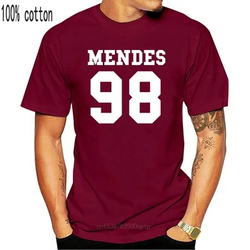 Shawn Mendes 98 LOGO T-shirt Štýl Tees Oblečenie Značky Vtipné Tričko Top Tee Zábavné Topy Čaj O Bežné Krku