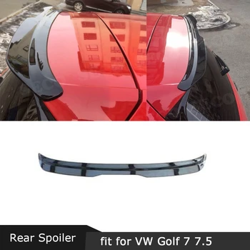 Carbon Fiber/ABS Zadný Strešný Spojler Zadného Okna Krídla pre Volkswagen VW Golf 7 7.5 VII MK7 MK7.5 GLAXAY R Rline Štandardné Vozeň 14-19