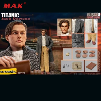 Na Sklade 1/6 Rozsahu Titanic Jack Leonardo Plný Nastaviť Akciu Obrázok Bábika BLACKBOX BBT9014 12