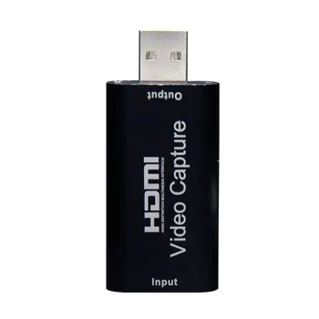Mini 4K 1080P HDMI USB 2.0 Video Capture Kartová Hra Nahrávanie Box pre PS4 Hry Na Youtube OBS Live Streamingové Vysielanie