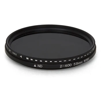 Objektív Stlmovač Premennej ND Filter Nastaviteľný ŽÚ2, aby ND400 Neutrálnej Hustoty pre Objektív Kamery Len Príslušenstvo