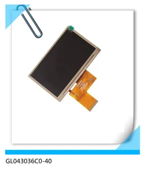 Kompatibilné náhradné GL043036C0-40 4.3 palcový lcd displej nie dotykový (nie originál)