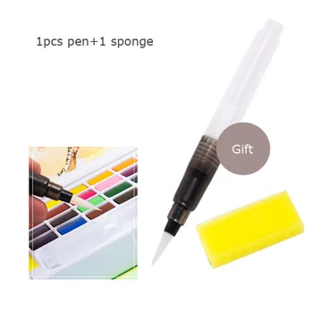 Profesionálne 12/18/24/36 Farby Solid Akvarelových farieb Nastaviť Box s Štetec Prenosné Akvarel Pigment Nastaviť Umelecké potreby