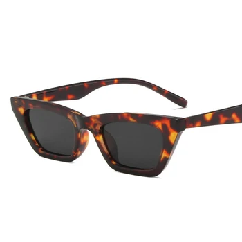 Mačka Očí, slnečné Okuliare Muži Ženy Tan Sivá Objektív UV400 Protection Square Okuliare Módny Dizajn Gafas De Sol