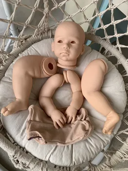 28 inch obrovský dieťa reborn batoľa Lilly dievča bebe Reborn Vinyl silikónové Bábika Auta nedokončené bábika časti