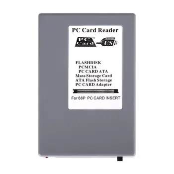 PCMCIA Karty PC card Adaptér ATA Mass Storage Reader Pre 68p PC Karty Instert PC Na USB CF Karty Adaptéra Čitateľa