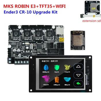 MKS Robin E3 doske Ender3 CR 10 upgrade diely 3D tlačiarne 32-bitové ovládací panel MKS TFT35 dotykový displej MKS TFT WIFI 3d dotyk