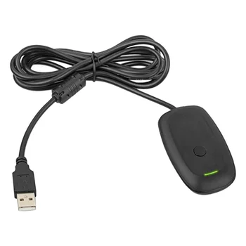 Bezdrôtový Gamepad PC Adaptér USB Prijímač pre Herné Konzoly Xbox 360 Controller Herné USB PC Prijímač s CD