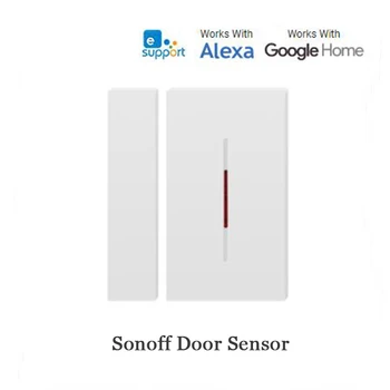 SONOFF RF Most 433MHZ Wifi Dvere, Okno, Senzor Pohybu DW1 Bezdrôtový Detektor Smart Home Automation Bezpečnostný Systém, Alexa Google
