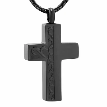 K8095 Infinity Náboženské Kríž Kremácie Šperky pre Popol Prívesok Držiteľ Zlata na Pet/Ľudské Pamätník Ženy Muži Náhrdelník Unisex