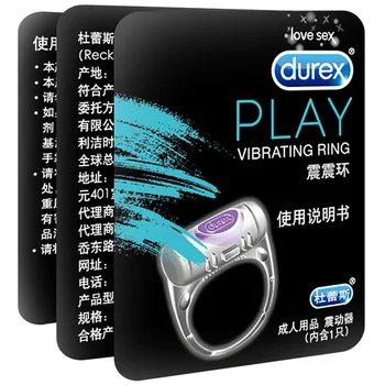 Durex O-Vibe Odkladu Vibračný Krúžok Silnejšie Trvať Dlhšie Nepremokavé Stlmiť Dospelých, Sexuálne Hračky, Intímne Produkty Penis Vibrátor Pre Mužov