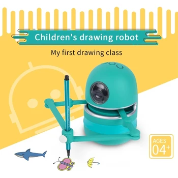 Nové Malé Kúzlo, Q Čerpať Robot Hračky pre Deti, Študentov, Vzdelávanie Čerpať Nástroj, Hračky pre Deti, Robota, Puzzle, Hračky, Darčekové anglická Verzia