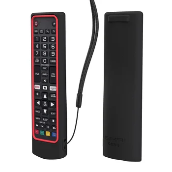 SIKAI Silikónové puzdro pre LG Smart TV Remote AKB75095307 AKB75375604 AKB75675304 Shockproof Ochranný Kryt pre LG TV Remote