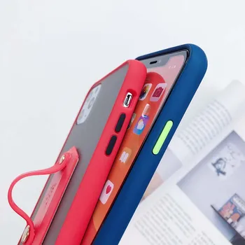 Kreatívny Štýl Farebné Tlačidlá Silikónové Rám Telefón puzdro na Huawei P30Pro P20 Honor9X 8A 7S X10 20i,Prípady s Prstom Stenty