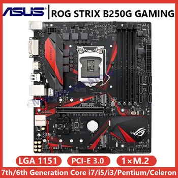 Asus ROG STRIX B250G HERNÉ základná Doska Core i7/i5/i3/Pentium/Celeron LGA 1151 DDR4 64GB M. 2 PCI-E 3.0 Micro ATX PC Desktop Používa