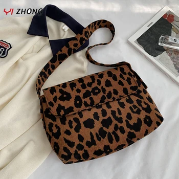 YIZHONG Leopard Bežné Tašky Taška cez Rameno Ženy Tašky Desinger Oxford Tote Bag Módne Zips Veľkú Kapacitu, Kabelky Sacos