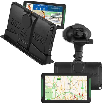 Automobilová GPS Navigátor Q81 7 palcový 8GB Prenosné Touch Screen HD Auta GPS Navigácie FM Vysielač Bluetooth Vozidla Multimediálny Prehrávač