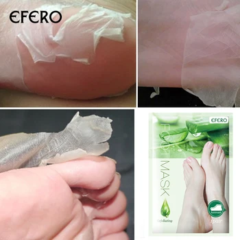 EFERO 16Pcs=8Packs peelingová Maska na Nohy Ponožky pre Pedikúra Ponožky Peeling na Nohy Maska na Nohy Starostlivosť o Pleť, Nohy Peel Peeling Krém