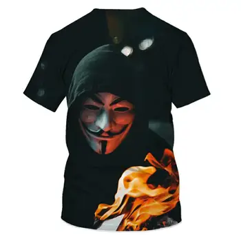 Joker Najnovšie 3D T-shirt 3D Lete Fashion T-shirt Tshirts Harajuku Streetwear Grappige Nadrozmerná T-shirt pánske Oblečenie