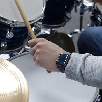 Kožené slučky popruh pre Apple hodinky kapela 44 mm 40 mm iwatch kapela 42mm 38 mm Magnetické watchband náramok pre apple hodinky series6 5 4