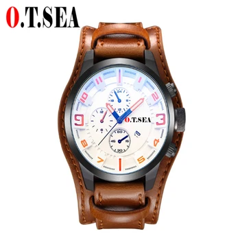 Pánske hodinky módnej značky quartz hodinky kalendár dátum business voľný čas quartz hodinky 2020 hot predaj o.t.more značku hodiniek