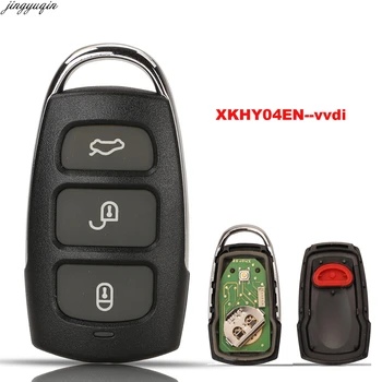 Jingyuqin Diaľkové Ovládanie Auta Kľúč Pre Xhorse VVDI/VVDI 2 Pre Hyundai XKHY04EN 3 Tlačidlá+1 Káblové Fob