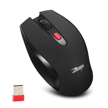 Bezdrôtová Optická Myš 2400 DPI pre Office Home Pracovných 2,4 GHz, USB, 6 Tlačidiel AA Batérie Myši na Počítač, Notebook, PC Gaming Mouse