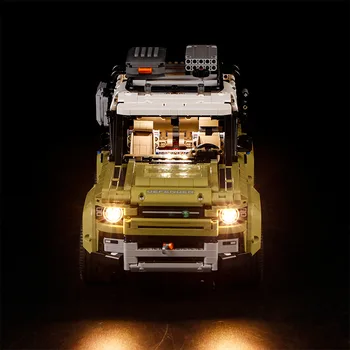 LED Svetla Kit Pre lego 42110 Technic série defender car Model Stavebné Bloky (iba svetlo v cene)