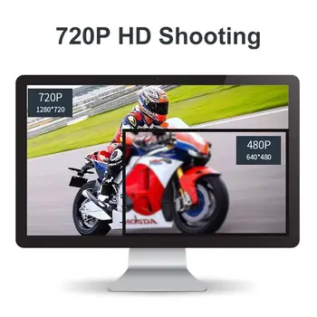1080P HD Motocykel Fotoaparát Jazdy Záznamník Motocykel Dash Cam Watetproof Nočné Videnie Predné, Zadné Duálny Široký Uhol Kamery