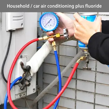 Chladivo Domácnosti Klimatizácia Fluorid Pridanie Tool Kit Car Klimatizácia Freón Spoločné Pohode Plynomer