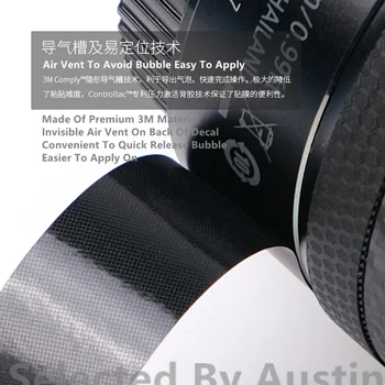 Premium Odtlačkový Kože Pre Sony A7R4 A7M4 Fotoaparát Pokožky Odtlačkový Chránič Anti-scratch Kabát Zábal Kryt Prípade