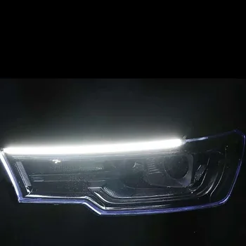 Pre Passat vody zase signál LED ultra-tenké zadarmo denných prevádzkových ľahkého auta svetlo sprievodca pásy trhať svetla strip