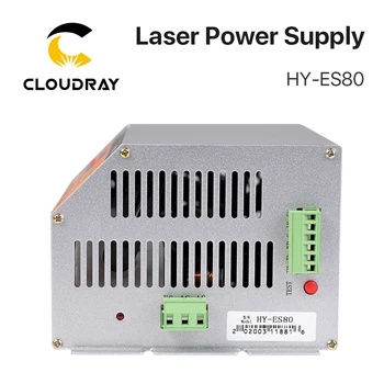 Cloudray 80-80W 100W HY-Es80 CO2 Laser Napájanie pre CO2 Laserové Gravírovanie Rezací Stroj Es Série
