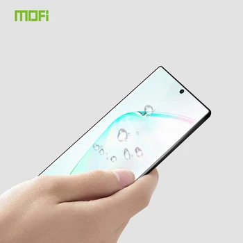 Originálne MOFI 9H 3D Zakrivené Plné Pokrytie Tvrdeného Skla Screen Protector Fólia pre Samsung Galaxy Note 10 / Poznámka 10 Plus