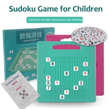 Študent Sudoku Hra Šach Myslenie Školenia Bitka Vzdelávacie Hračky Rodič-Dieťa Interakcie Desktop Toys Aritmetický Sudoku