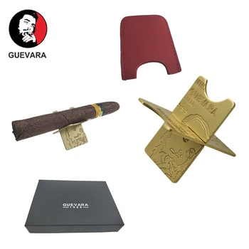 Guevara Odnímateľný Cigaru Cestovný Stojan, Držiak Uhlíkových Vlákien Skladacia Cigaru Držiteľ Golf Košíka alebo Cestovné Vonkajšie Zvyšok