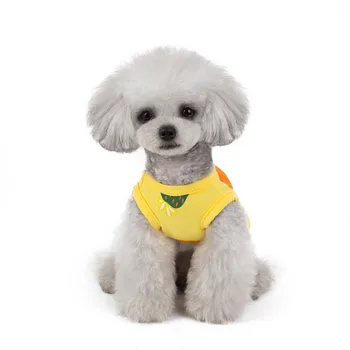 Nové Ananás Pes, Mačka Šaty Letné Pet Oblečenie pre Malé Psy Chihuahua Pomeranian Šaty Šteňa Sukne Domáce Oblečenie