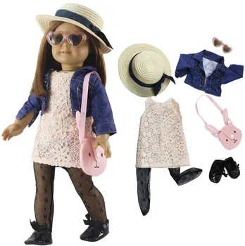 Mnoho Štýl pre Výber 18-palcové Bábiky Oblečenie pre American Doll alebo Našej Generácie Bábiku,18-palcové bábika príslušenstvo