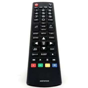 POUŽITÝ Originálny Pôvodný Diaľkový ovládač PRE LG TV AKB74475449 AKB73715605 Fernbedienung