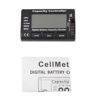 RC CellMeter-7 Digital Kapacita Batérie Checker Pre Nicd NiMH LiPo Život Li-ion