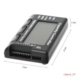 RC CellMeter-7 Digital Kapacita Batérie Checker Pre Nicd NiMH LiPo Život Li-ion