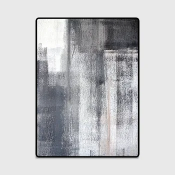 Jednoduché abstraktné atrament čierny sivý, spálne, kuchyne, wc dvere mat obývacia izba veľký koberec gauč rohože balkón chodba koberec