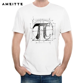 Novinky E sa rovná mc2 Dizajn T-Shirt pánske Matematik T Shirt Lete Kvalitné Lumbálna Krátke Sleeve Tee Košele
