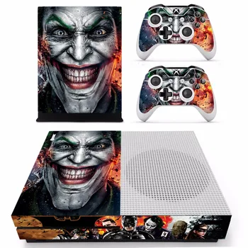 Joker Harley Quinn Batman Pokožky Nálepky Odtlačkový Pre Microsoft Xbox Jeden S Konzoly a 2 Radiče Pre Xbox Jeden Slim Pokožky Nálepky